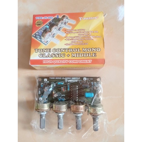 tone control mono clasik midle tunersys
