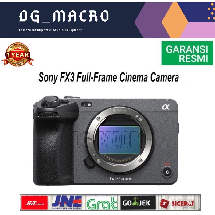 Sony FX3 Full-frame Cinema Line Body Only / Sony FX3 CInema Line