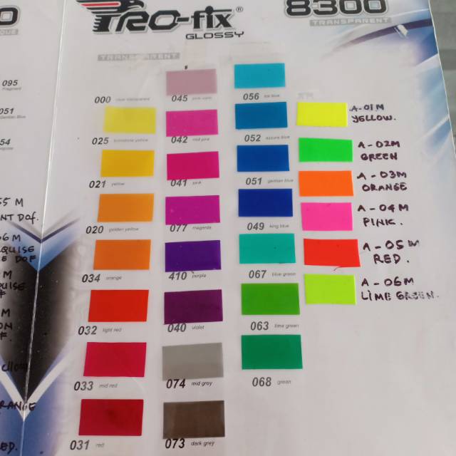 

Profix transparan8.300 - 000 .harga roll
