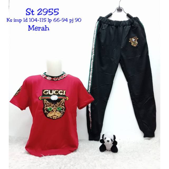 Baju Setelan Gucci import Fashion Wanita
