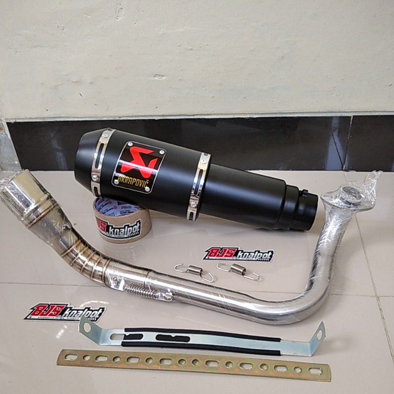 Knalpot akrapovic Nmax Aerox 155 Vario Beat street Scoopy new Xride mio soul Adv pcx Genio-Doff -vario150 old