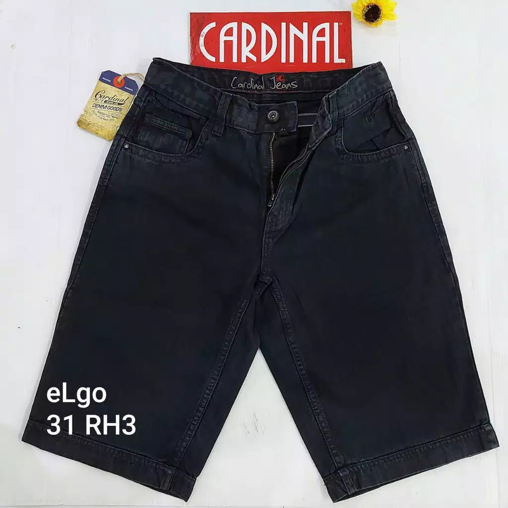 BB 31-RH CARDINAL JEANS CASUAL Celana ( REGULER FIT ) Pria Celana Pendek Original