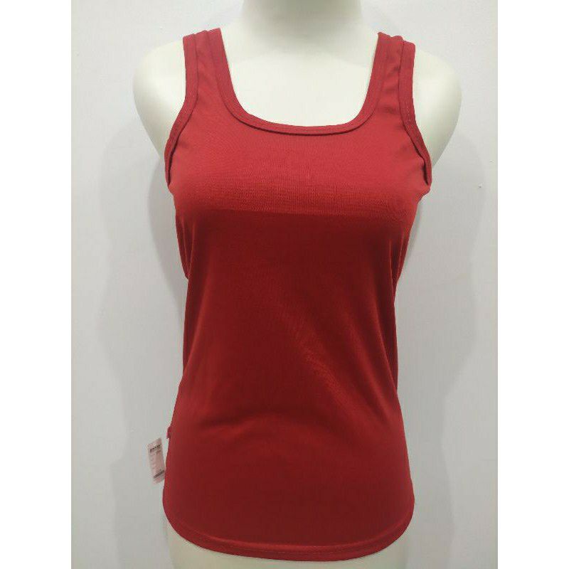 Tanktop wanita tali besar /Singlet wanita premium#Tanktop Jumbo Virtus#Promo-Merah