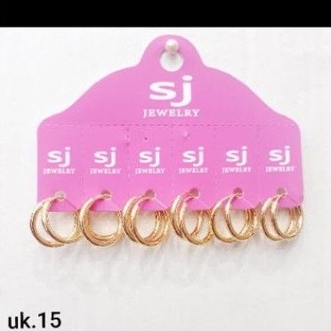 anting polos bulat anting bulat polos anting anak polos antimg dewasa giwang ceplik anting emas