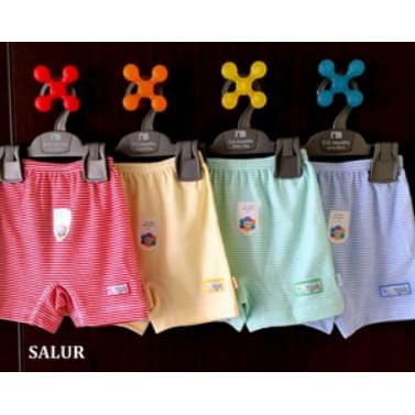 NOVA CELANA PENDEK SEGIEMPAT MOTIF   SIZE BABY AM