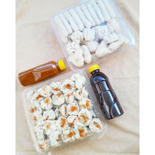 

2 Paket Pempek Ikan Tenggiri Asli & Dimsum Ikan Tenggiri Asli