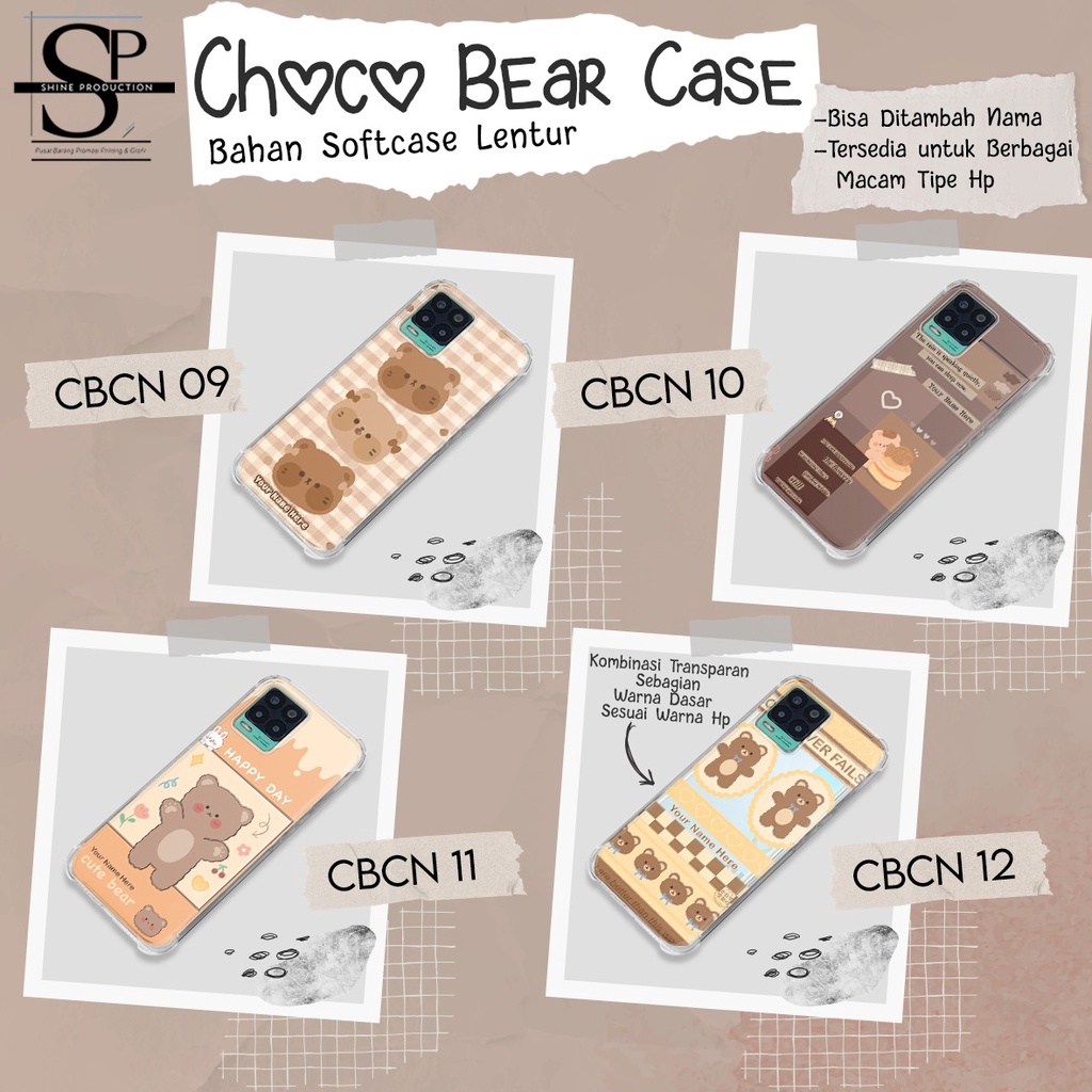 Softcase Bear For INFINIX HOT 8 / HOT 9 / HOT 9 PLAY / HOT 10 / HOT 10 PLAY / HOT 11 / HOT 11 PLAY