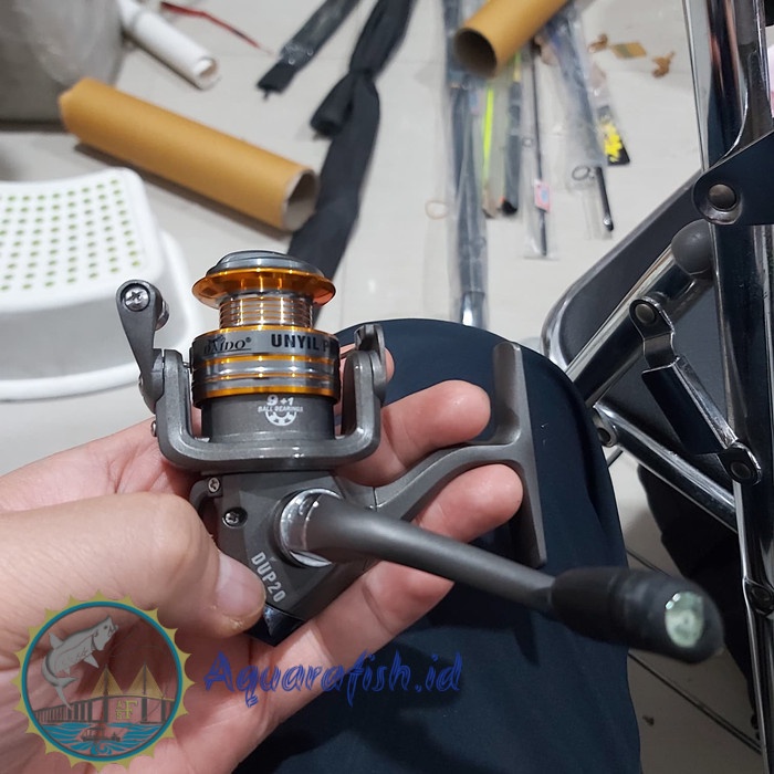 Reel pancing reel daido piranha mungil 50 reel mini kecil - mungil 50 Alat pancing
