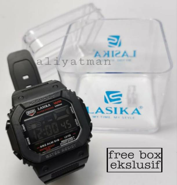 JAM SPORT PRIA PREMIUM LASIKA BISA DI BAWAK BERENANG TERLARIS DAN TERMURAH FREE BOX