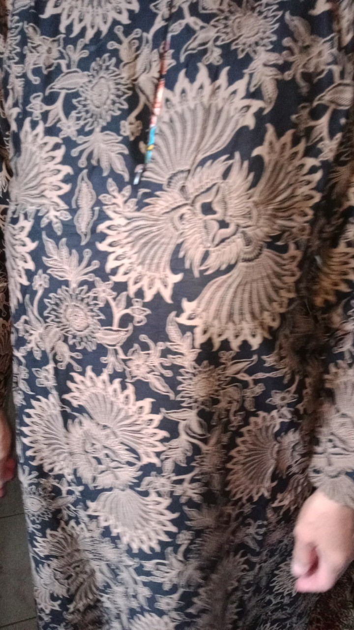 Ms Gamis Batik Fashion Sriwedari Maxi Bumil/busui Busana Muslim Termurah Shopee