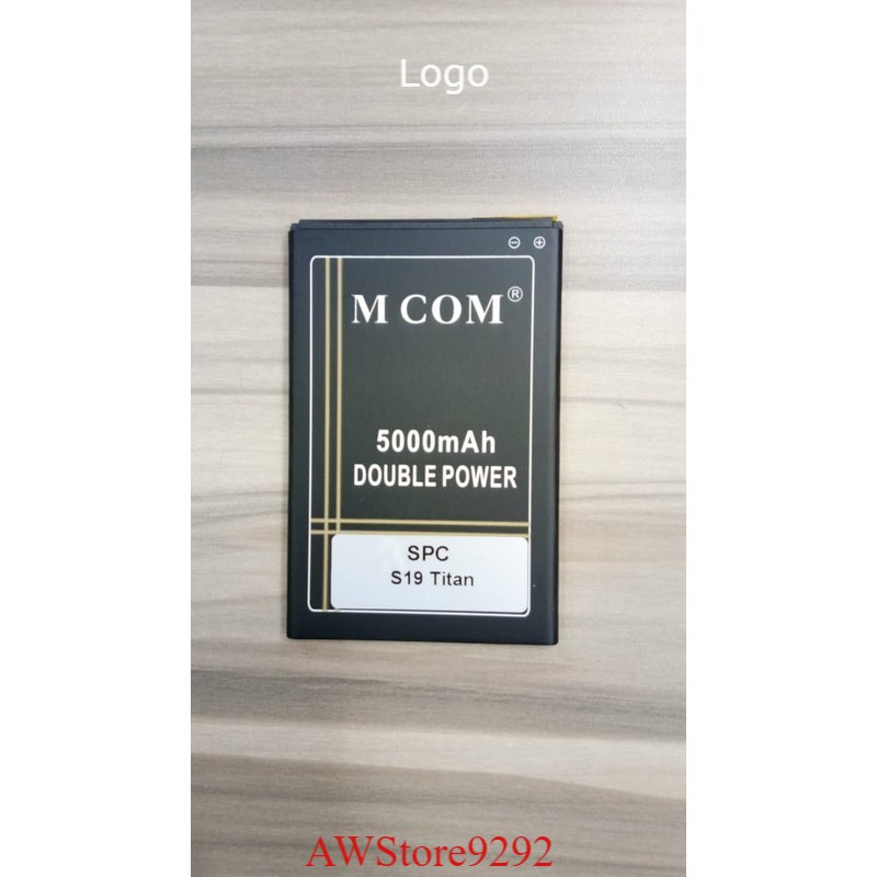 Mcom Battery Batre Baterai Double Power Mcom SPC S19 Titan