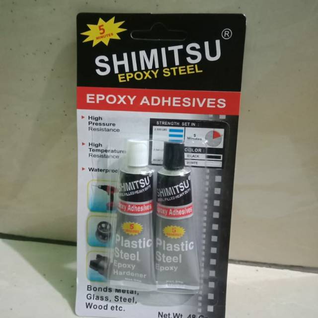 Lem besi campur shimitsu lem epoxy steel