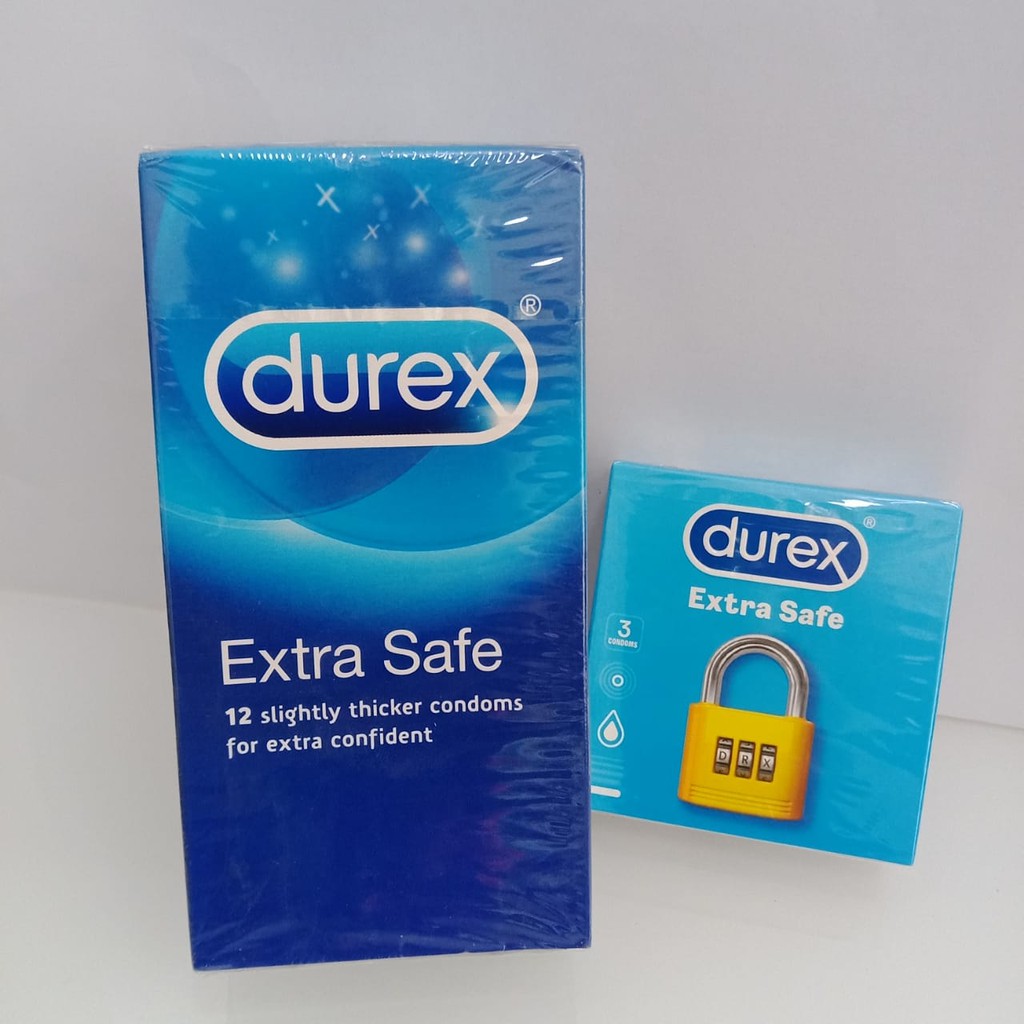Kondom Durex isi 12 | Durex Together | Durex Extra Safe