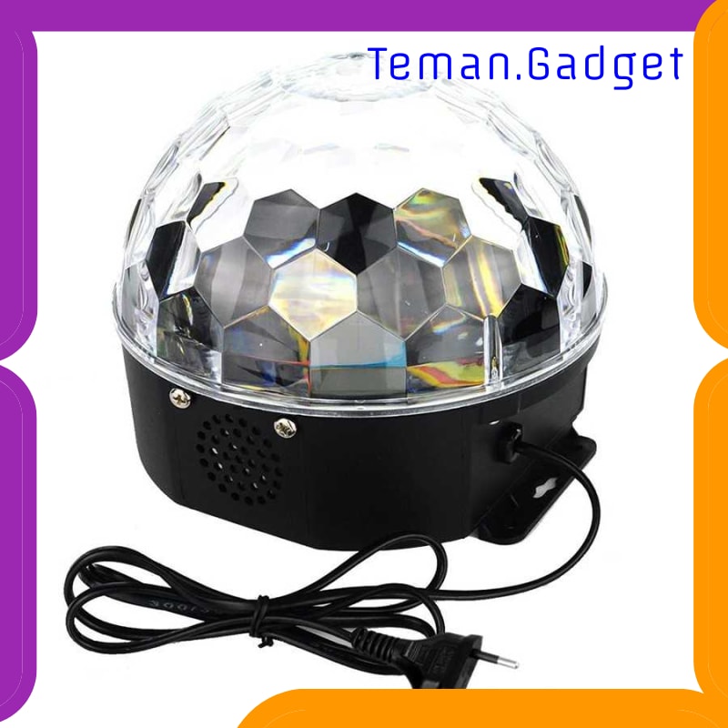 TG-DG220 AGM LAMPU PROYEKTOR LED CRYSTAL MAGIC DISCO BALL 20W - AC20