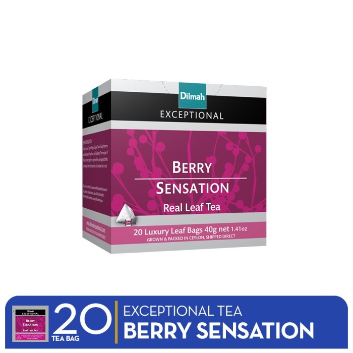 

(BISA COD) Dilmah Exceptional Tea Berry Sensation - Teh Celup