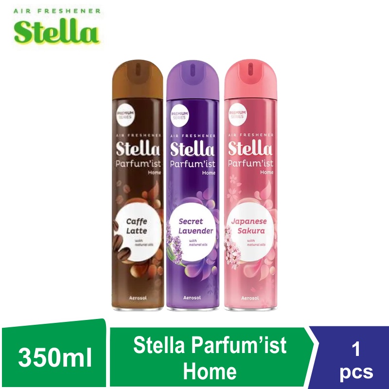 Stella Pengharum Ruangan 350+50 ml Sakura / Lavender / Caffe Latte