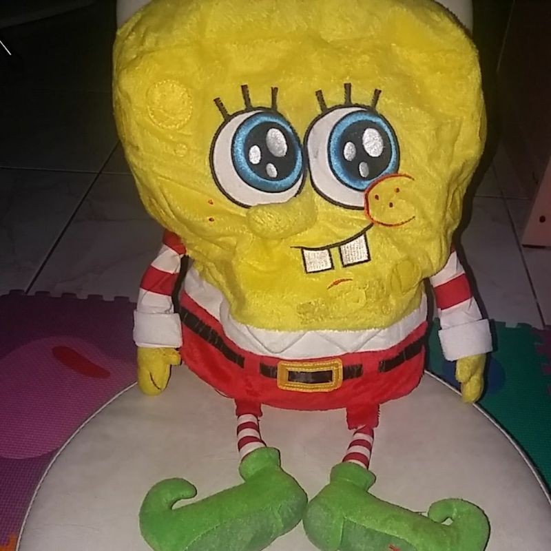 Boneka spongebob elektrik pl import