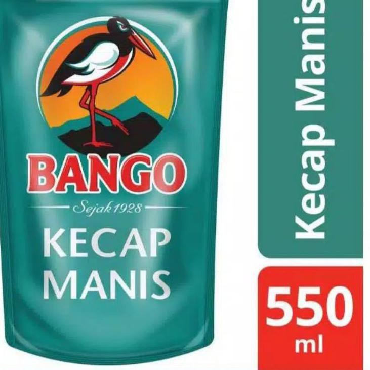 

( BAYAR DITEMPAT ) Bango Kecap Manis 550ml 550 ml Refill