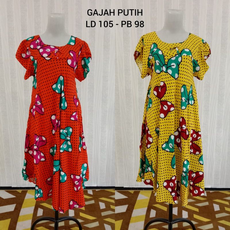 Daster Gajah Putih Klok Rayon