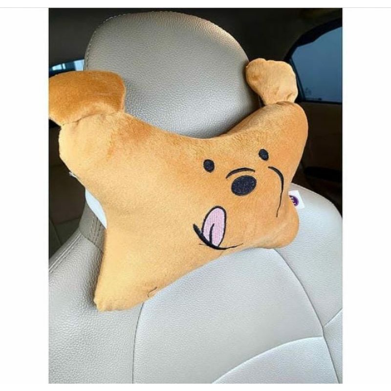 boneka panda kepala isi 2 biji