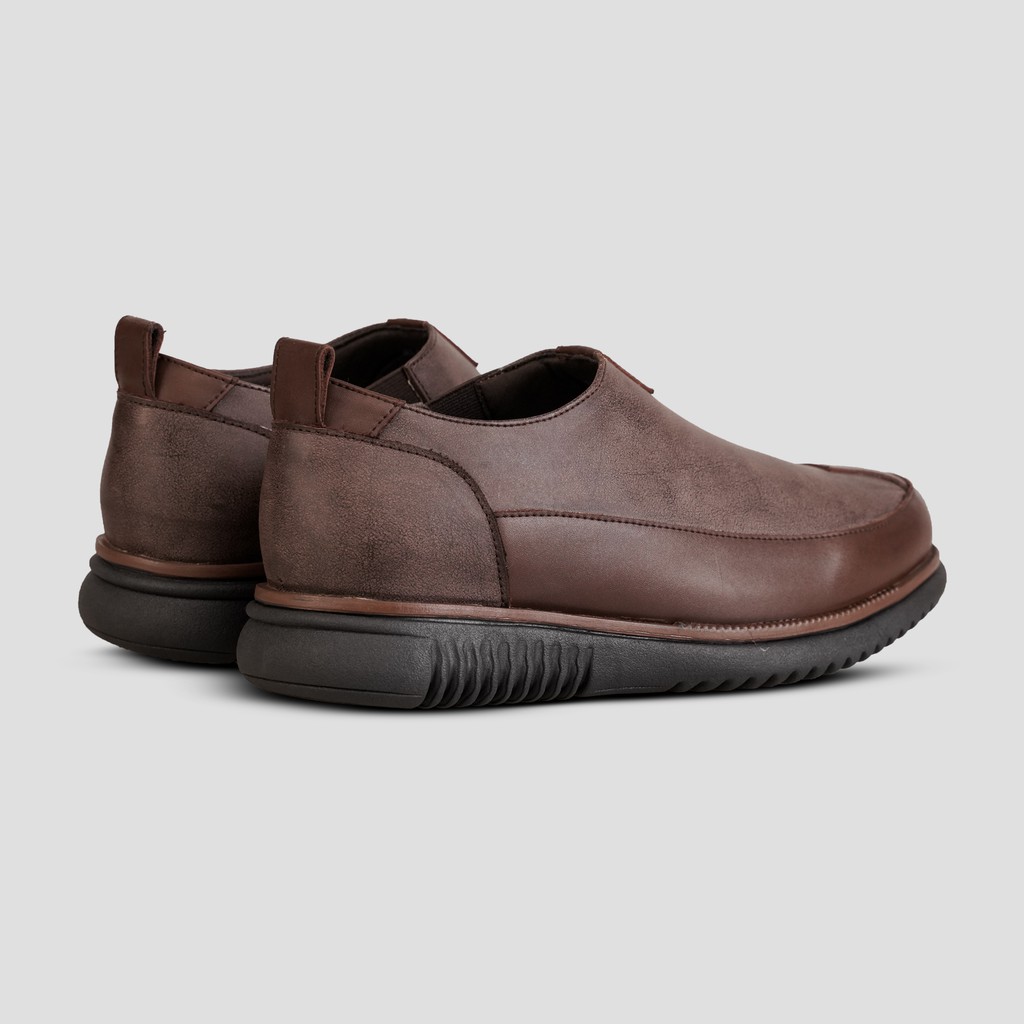 Sepatu Pria / Sepatu Kulit / Sepatu Formal / Sepatu Pantofel Malta 01 Brown