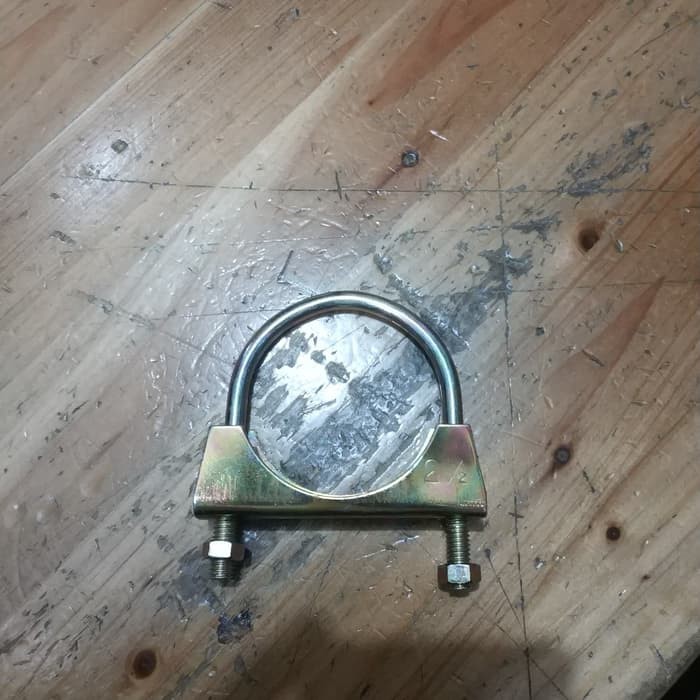 Klem pipa / knalpot 2 1/2 inch 2.5 inch baut