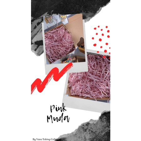 

Kertas Cacah Pink Muda