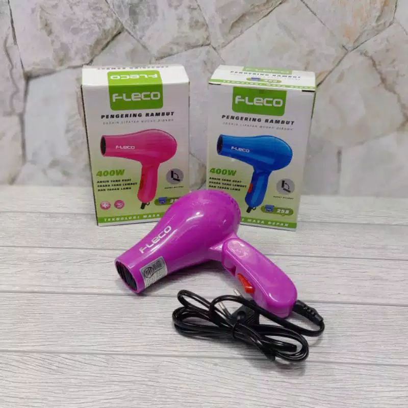 COD✓ Hairdryer Pengering Rambut Mini Fleco 258 - Hair Dryer murah