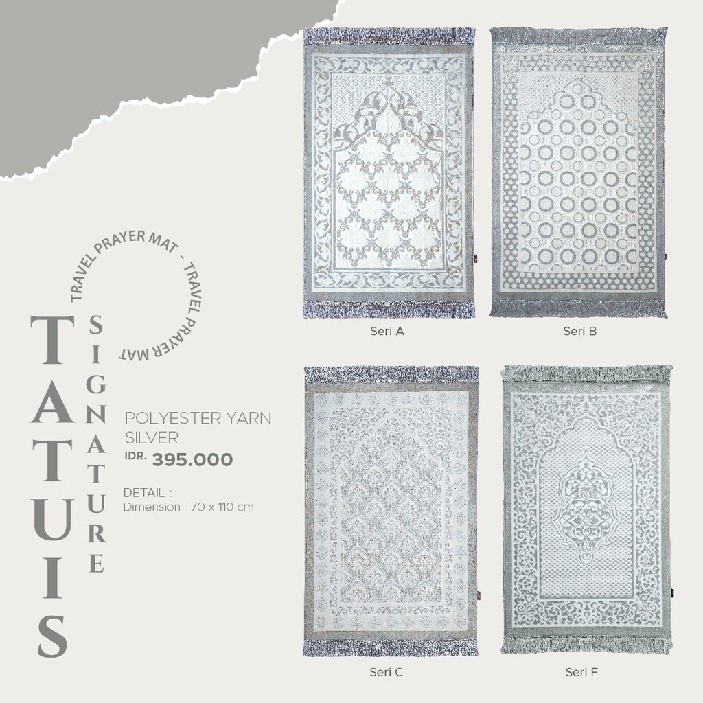 Dandelion Sajadah Travel Premium Signature Polyester Yarn