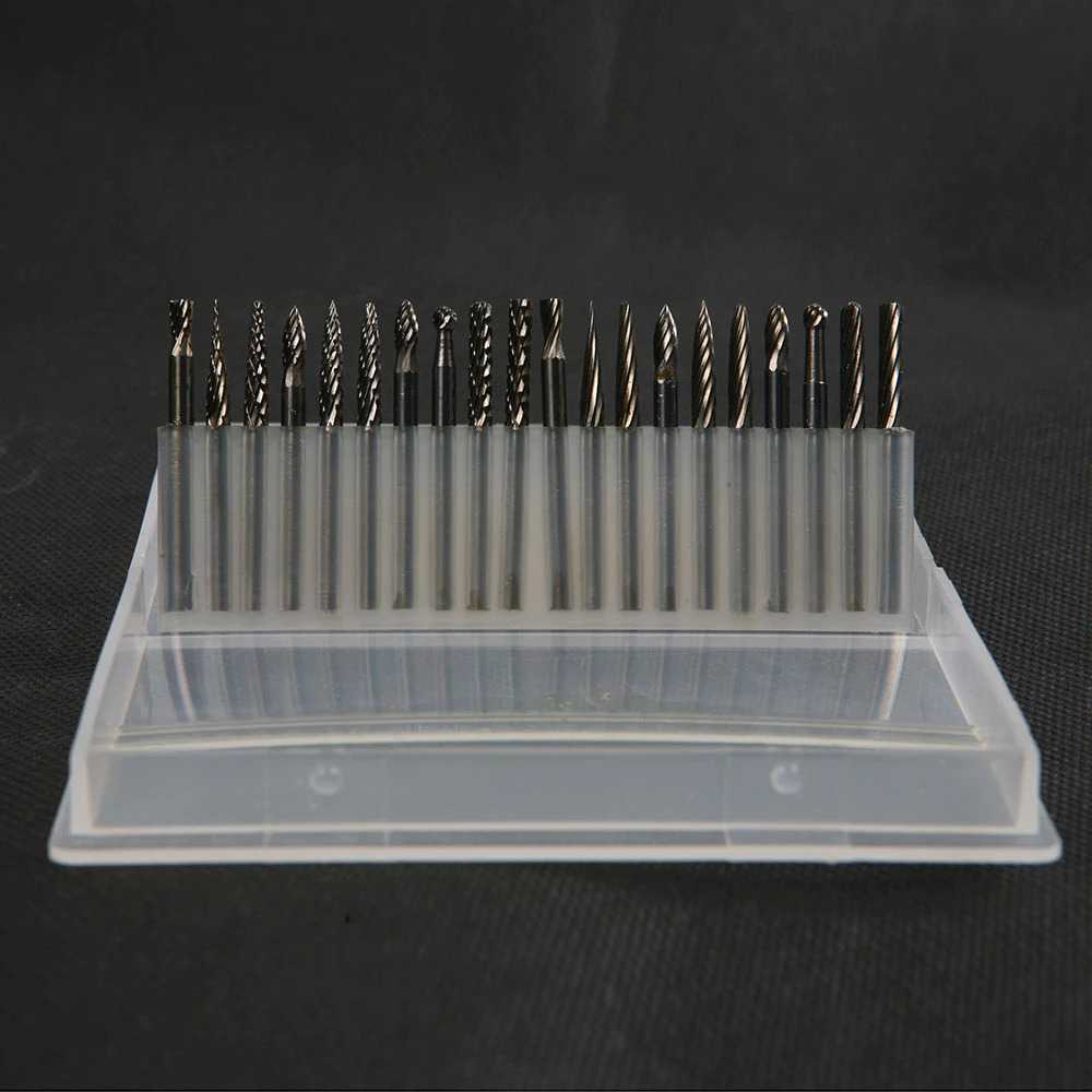 Mata Bor Tungsten Carbide Cone Spiral 20 PCS