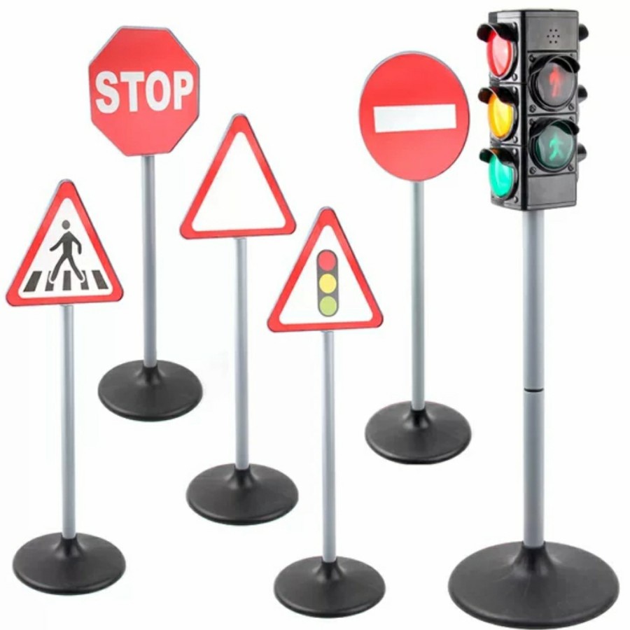 Traffic light mainan anak lampu merah traffic sign rambu lalu lintas