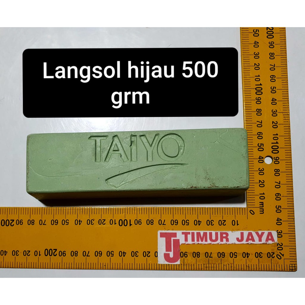 Taiyo Langsol Batu Hijau Poles 0,5 Kg