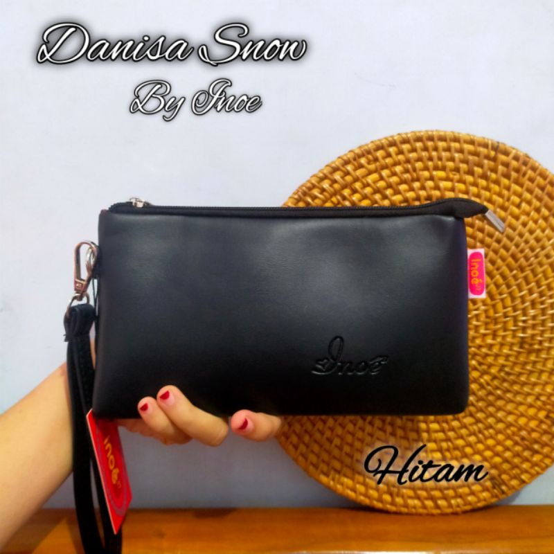 DANISA BAHAN SNOW BY INOE // DOMPET POUCH PANJANG HP WANITA