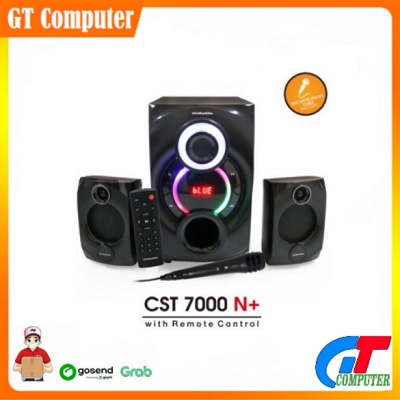 Speaker Bluetooth Simbadda CST 7000N+ Subwoofer Bass Power LED Display