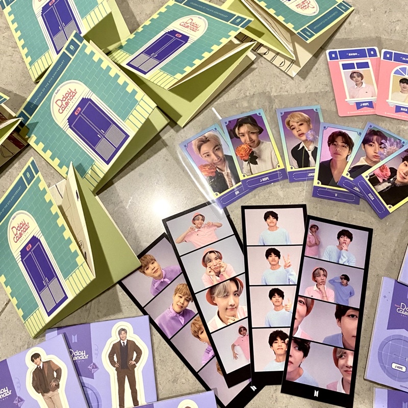 BTS Festa 2021 photocard official RM Jin Yoongi Suga Jhope Jimin Tae Jungkook JK