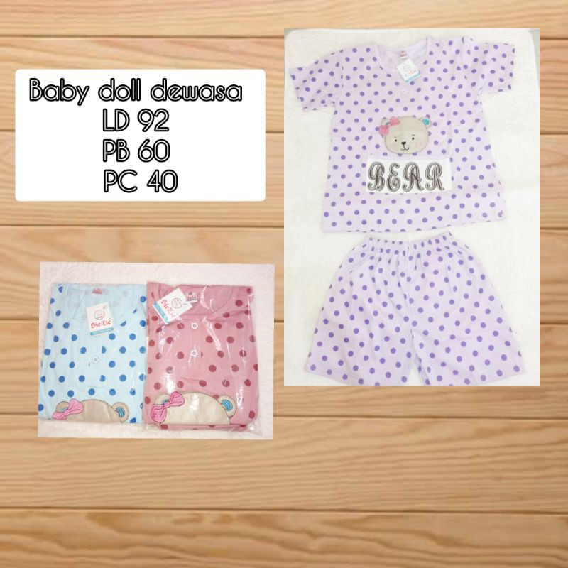 Baby doll dewasa/babydoll Sie Lie