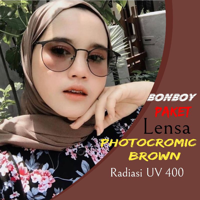 LUNA - Kacamata Photocromic Brown