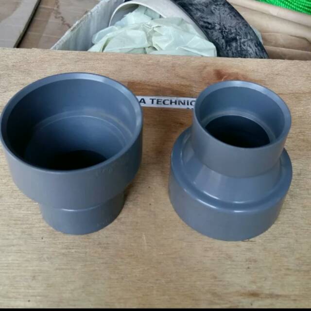 Vlok sock / Vlok sock / Flock sok / flok sock / reduser / reducer. Ukuran 2" x 1 1/4"