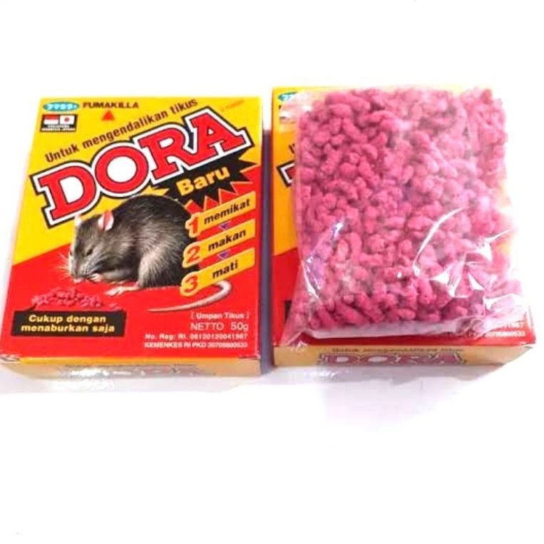 DORA RACUN TIKUS KIRIM INSTANT COURIER DORA racun umpan tikus obat tikus DORA 100% asli ampuh mati k