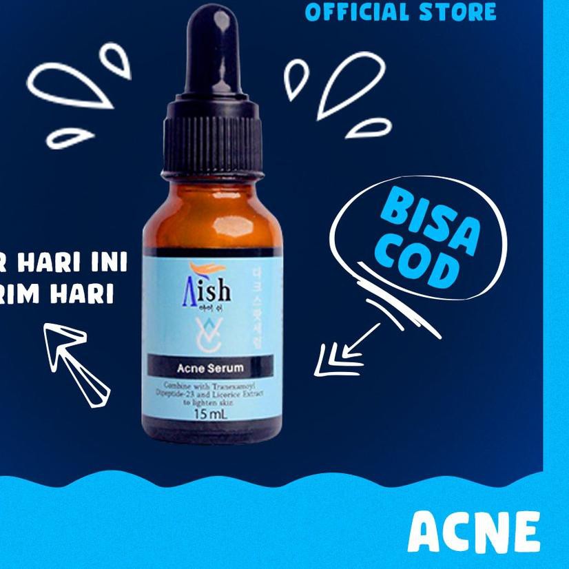 ☼ AISH Serum Acne / Aish Korean Serum Acne / Acne Aish Serum Jerawat / Aish Serum Korea Original Ori