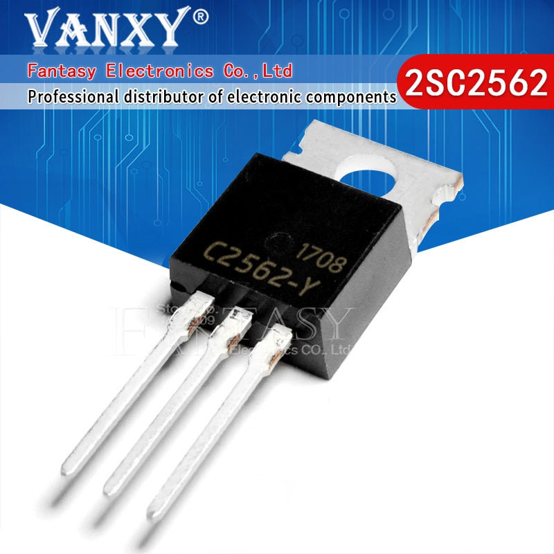 (Ready Stock) 10pcs 2SC2562 TO-220 2SC2562-Y C2562 TO220 2562-Y 5A 60V 25W NPN