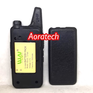 Walkie Talkie HT WLN    KDC1 Two-Way Radio KD - C1 (isi 2pcs) - Hitam 888