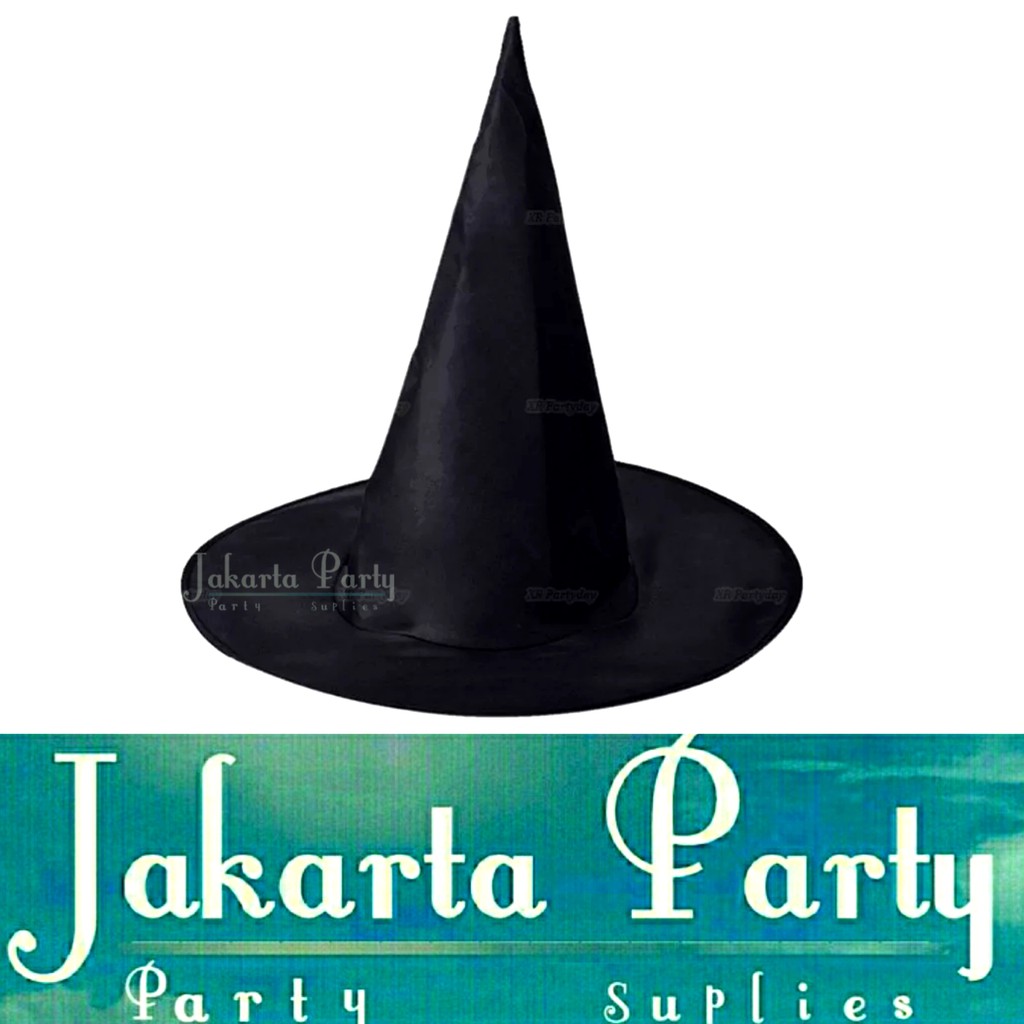 Topi Penyihir / witch hat / prop cosplay / topi halloween / wizard hat