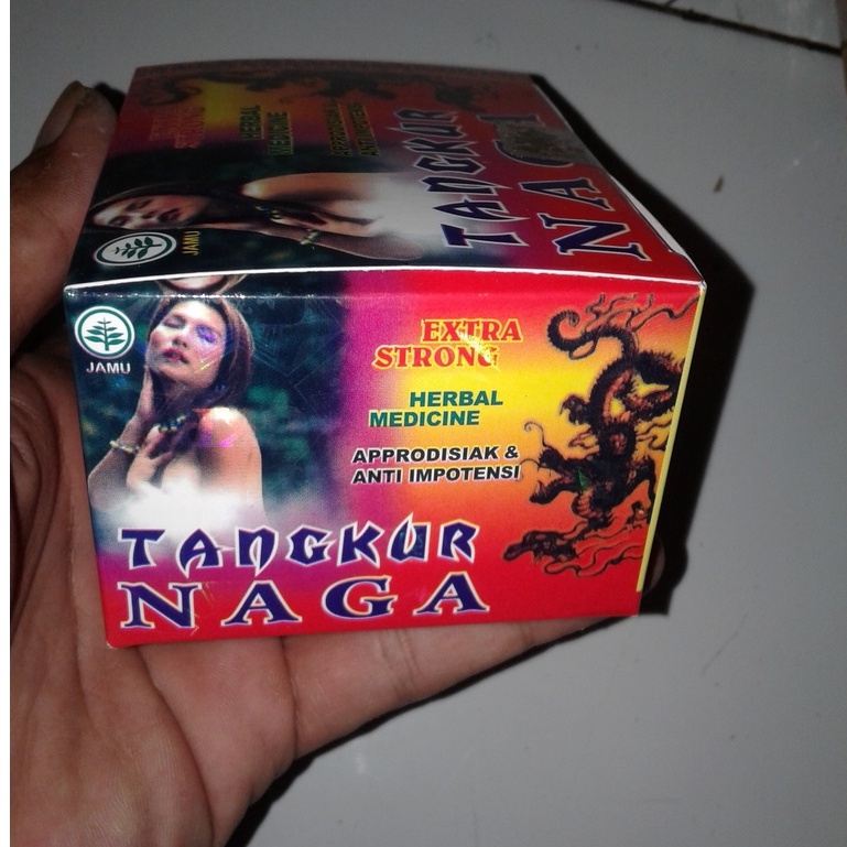 Jamu Kuat Kapsul Tangkur Naga Original