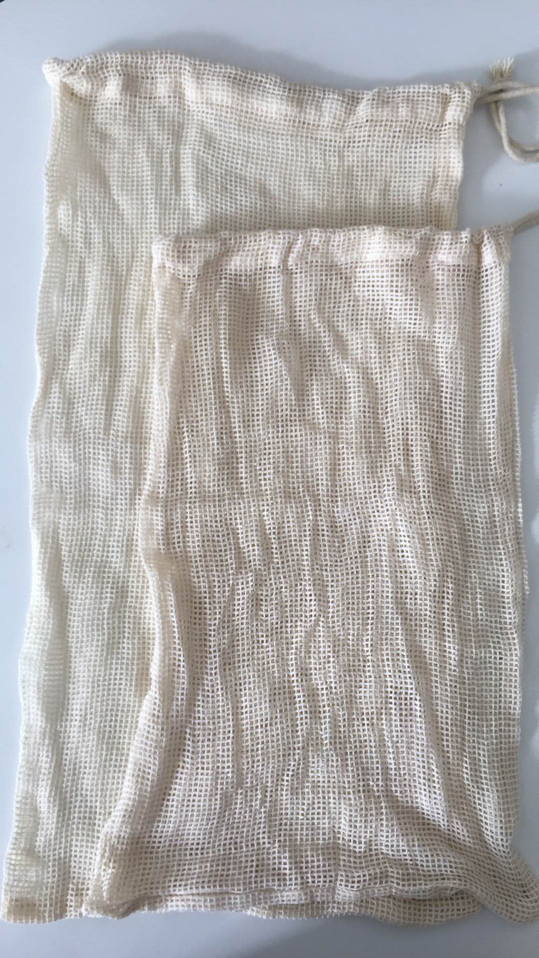 Kantong Belanja Kiloan Buah Sayur / Cotton Shopping Mesh Bag / Kantong Jaring