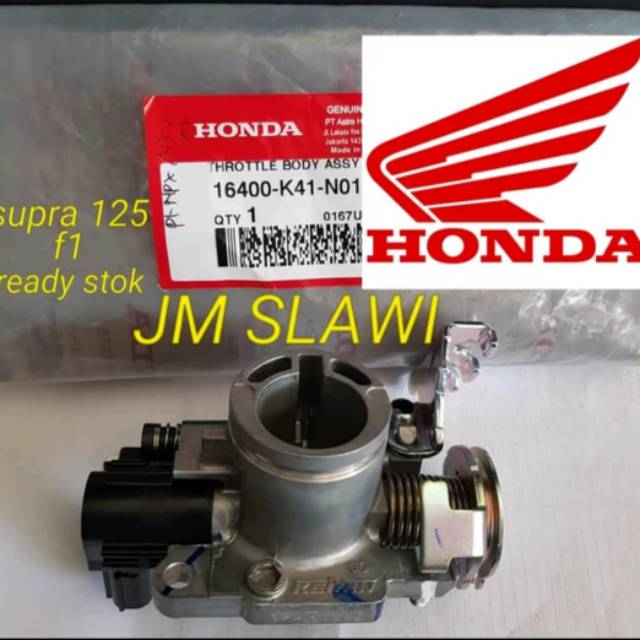 16400-K41-N01 Throttle body supra x 125 f1 asli AHM