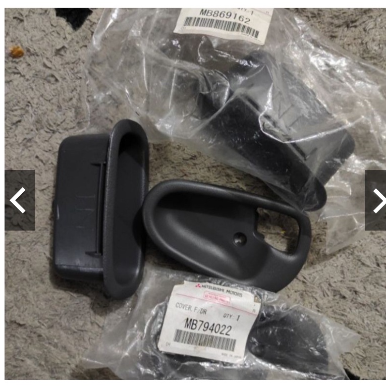 Cover Handle Mangkok Pintu Dalam Asli Mitsubishi Lancer Evo 3