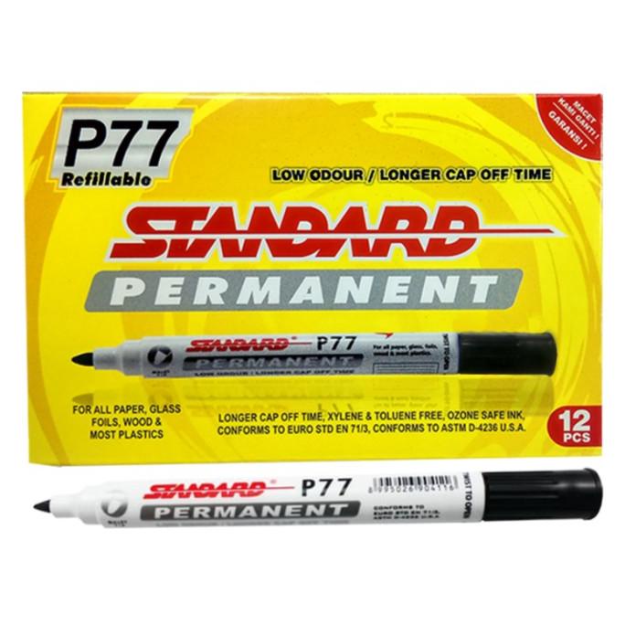 

[COD] STANDARD P77 PERMANENT MARKER ISI 12 PCS SPECIAL Kode 1383