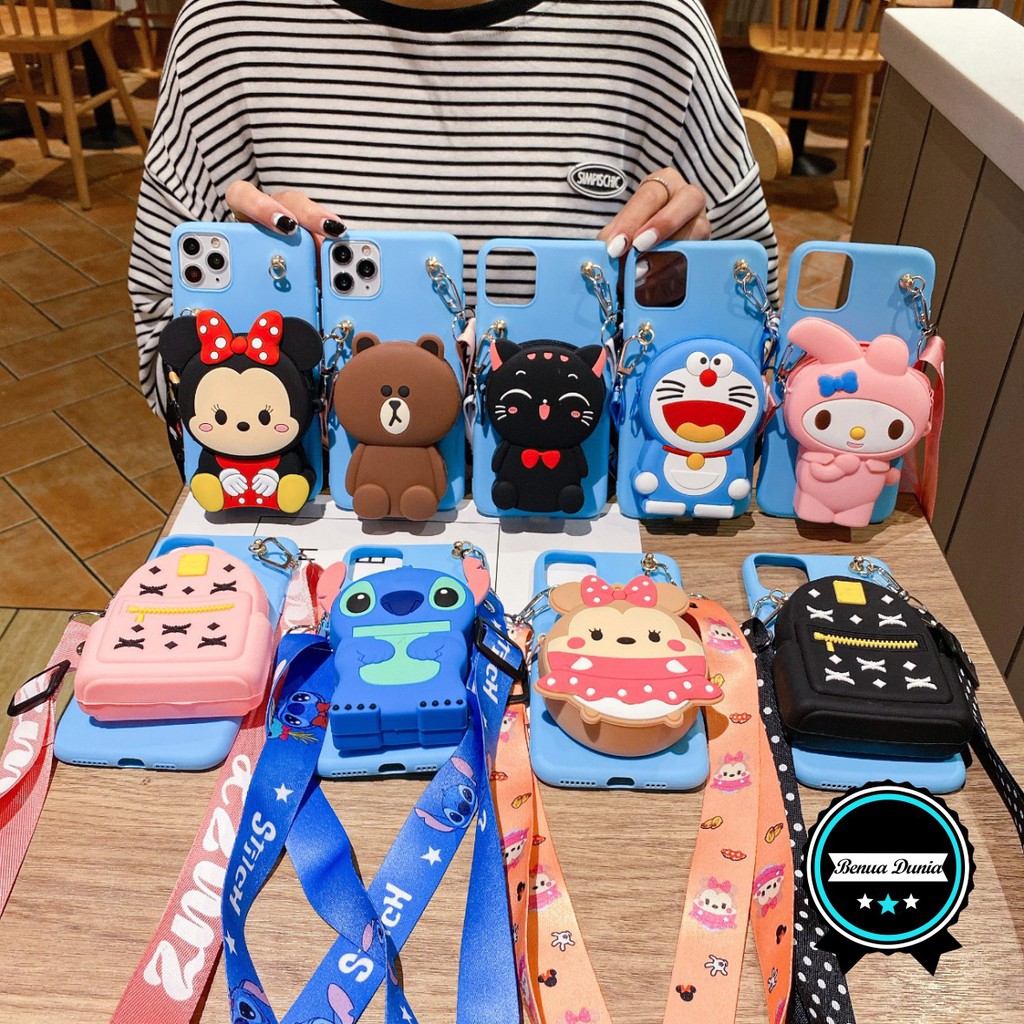 Softcase Dompet Vivo Y35 Y51 2020 Y53s Y53 2017 Y15s Y01 Y15a BD445