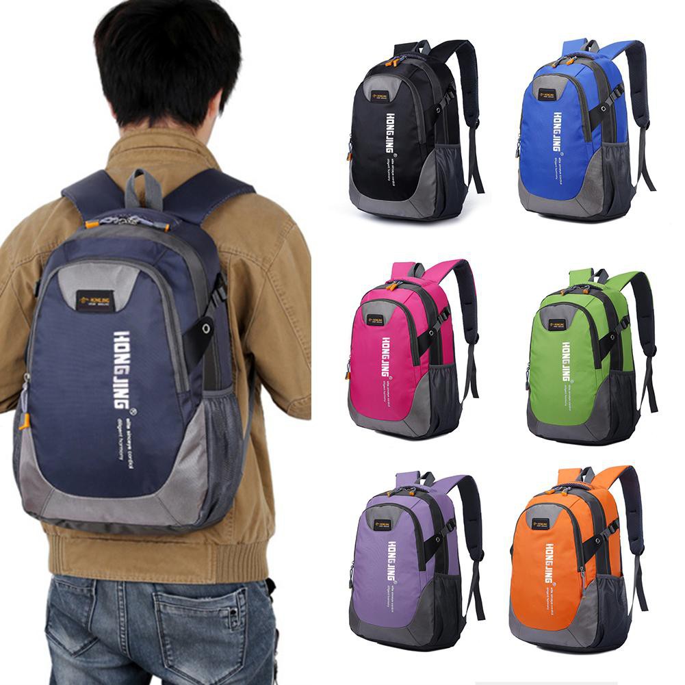 Tas Ransel Anti Air Bahan Nilon Aneka Warna untuk Unisex